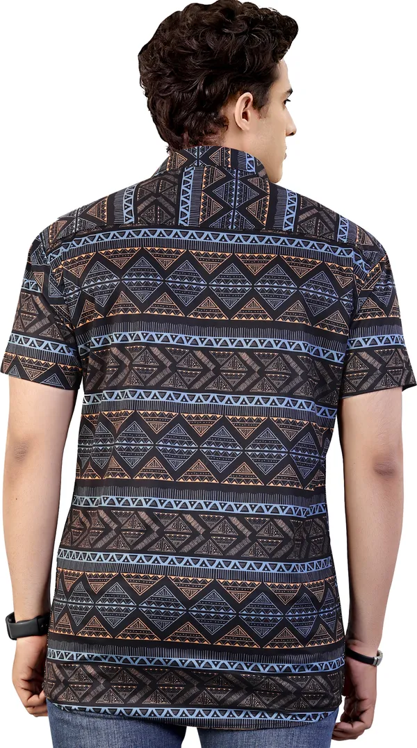 Black_Lycra_Blend_Printed_Half_Sleeve_Casual_Wear_Shirt