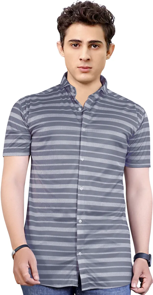 Grey_Lycra_Blend_Printed_Half_Sleeve_Casual_Wear_Shirt