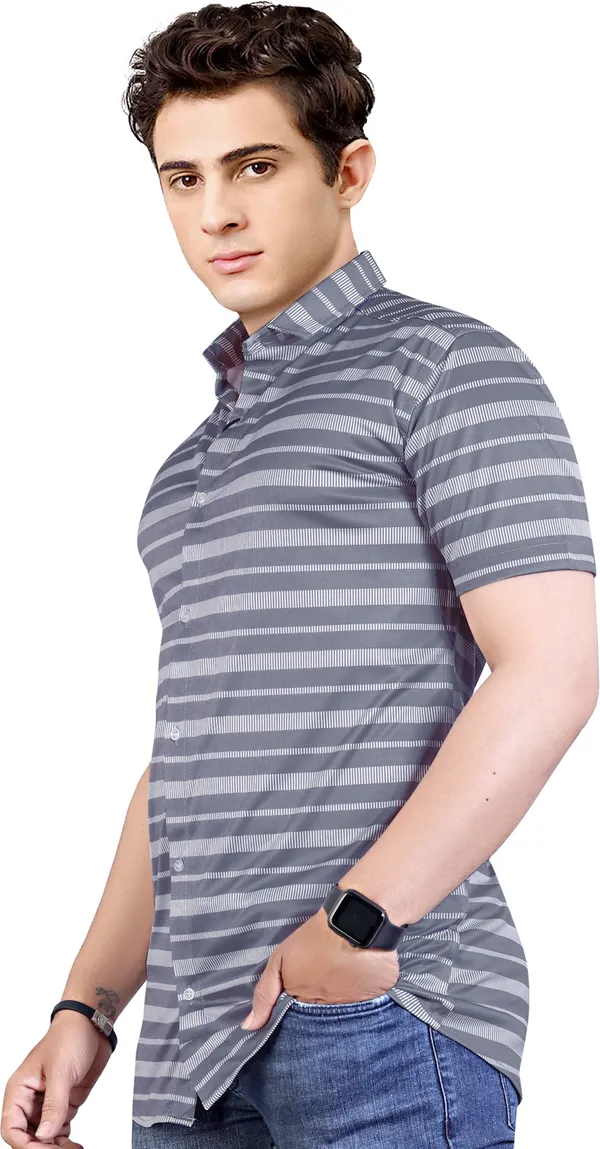 Grey_Lycra_Blend_Printed_Half_Sleeve_Casual_Wear_Shirt