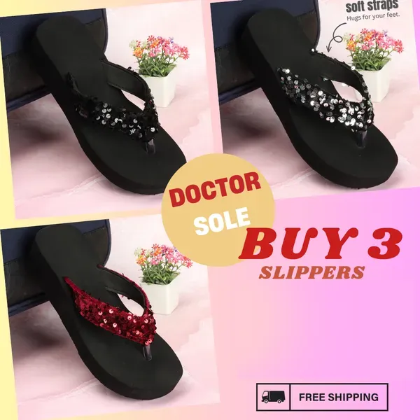 Combo_of_3_Doctor_Ortho_Soft_Slipper_For_Women