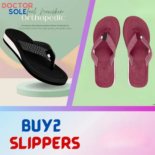 Combo_of_2_Doctor_Ortho_Soft_Slipper_For_Women