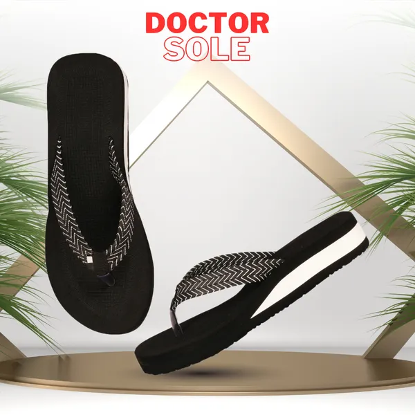 Doctor_Ortho_Super_Soft_Slippers_For_Women__(Black)