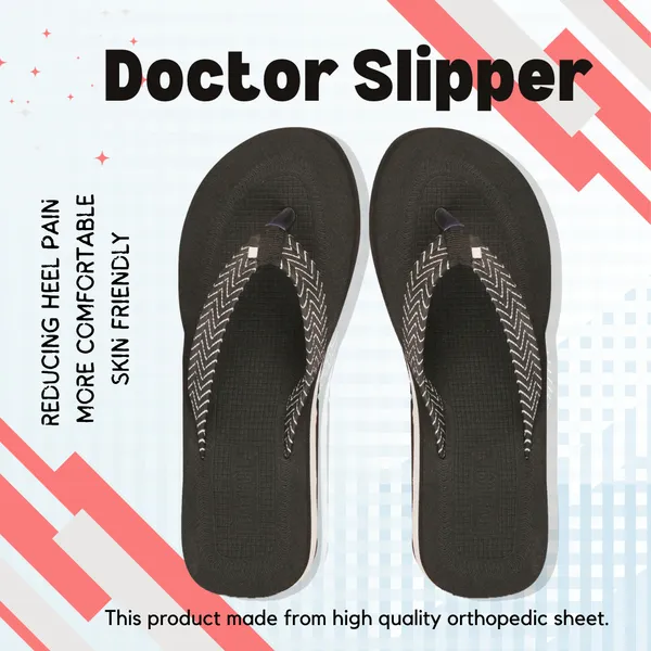 Doctor_Ortho_Super_Soft_Slippers_For_Women__(Black)