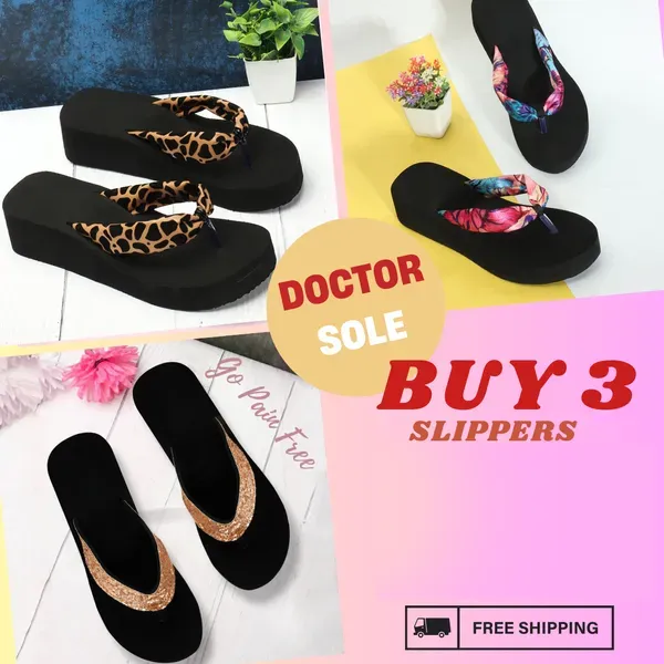 Combo_of_3_Doctor_Ortho_Soft_Slipper_For_Women