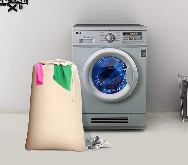 White_Extra_Large_Pure_Cotton_Canvas_Heavy_Duty_Laundry_Bags_-_28x36_Inch_for_navy_and_ship-_Pack_of_-_2