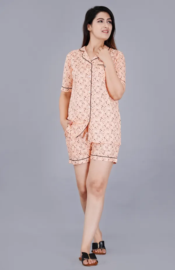 Peach_Night_Suit_set
