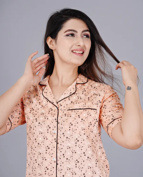 Peach_Night_Suit_set