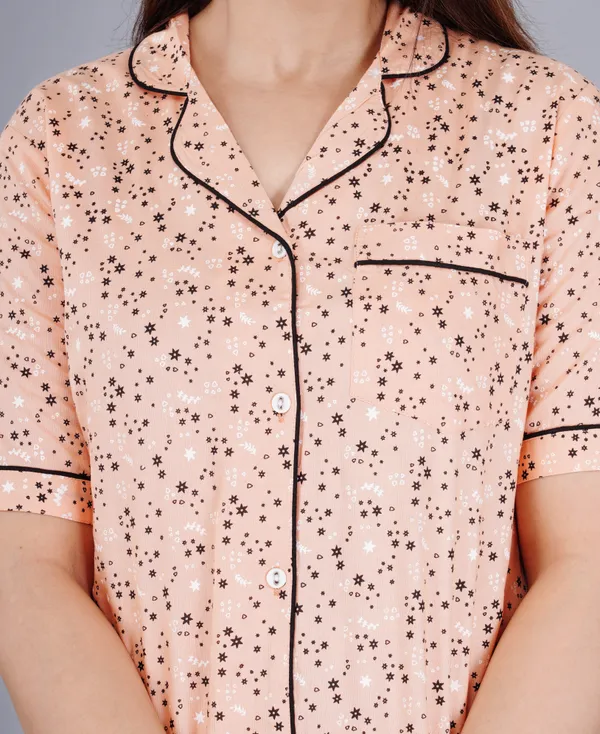 Peach_Night_Suit_set