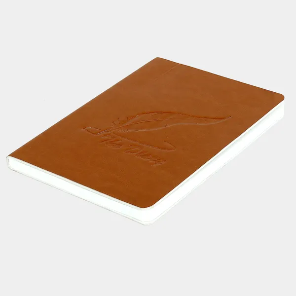 Handmade_Travel_Diary_Gift_For_Men_Women_Faux_Leather_Leafy_Pattern_Embossed_A5_Size_160_pages_For_Office_Journal_Writing_Notebook_Compact_Size_Easy_To_Carry_Tan
