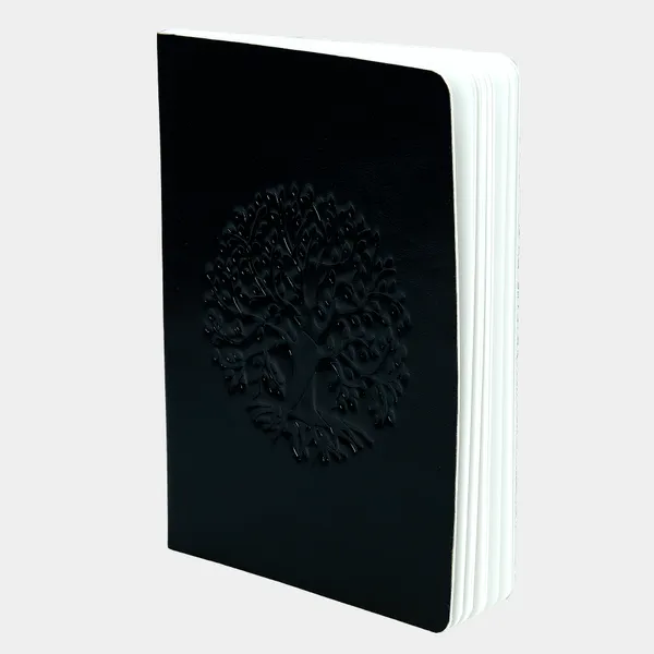 Handmade_Travel_Diary_Gift_For_Men_Women_Faux_Leather_Tree_Embossed_A5_Size_160_pages_For_Office_Journal_Writing_Notebook_Compact_Size_Easy_To_Carry