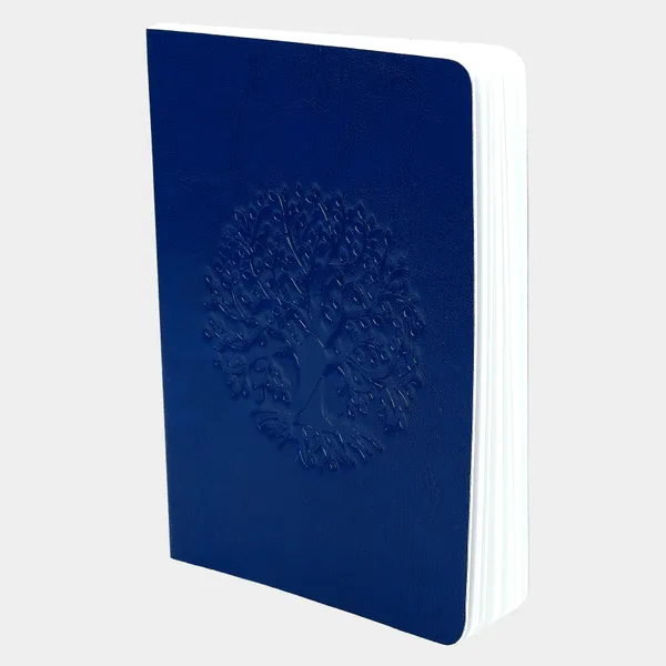 Handmade_Travel_Diary_Gift_For_Men_Women_Faux_Leather_Tree_Embossed_A5_Size_160_pages_For_Office_Journal_Writing_Notebook_Compact_Size_Easy_To_Carry