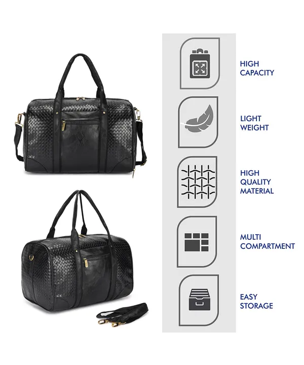 Leather_Weekender_Duffle_Bags_Cabin_Size_Airbags_Duffel_Bags_For_Travel_Small_Luggage_Handbag_Travelling_Bag_With_Shoe_Compartment_For_Men_Women