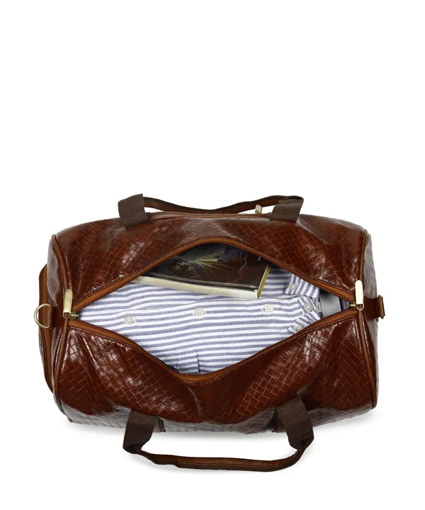Leather_Weekender_Duffle_Bags_Cabin_Size_Airbags_Duffel_Bags_For_Travel_Small_Luggage_Handbag_Travelling_Bag_With_Shoe_Compartment_For_Men_Women