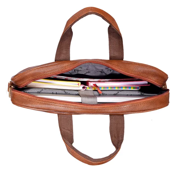 Rust_PU_Leather_Finish_Laptop_Messenger_Bag