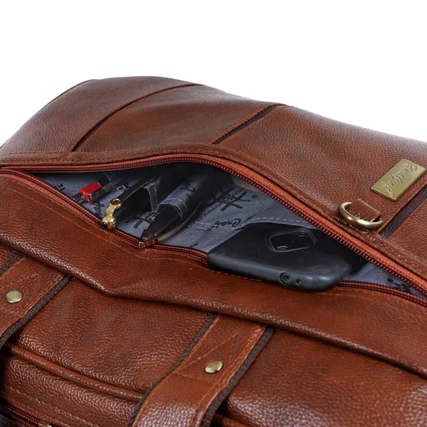 Rust_PU_Leather_Finish_Laptop_Messenger_Bag