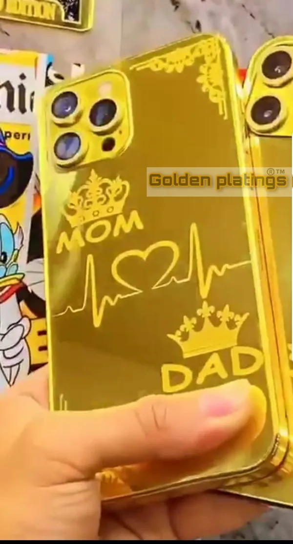 Mom_&_Dad_Customized_Name_Golden_Mobile_Back_Cover_For_All_Mobile_Devices