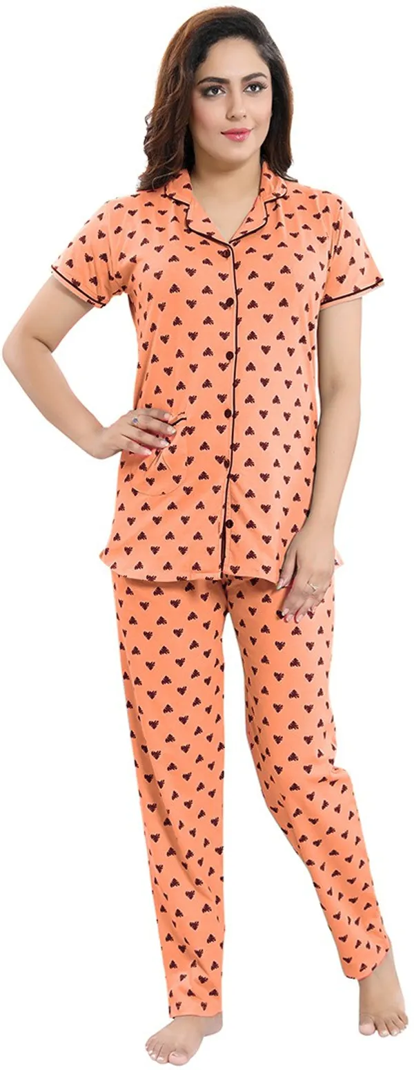 Pink_Cotton_Blend_Printed_Co-Ords_Set_For_Women