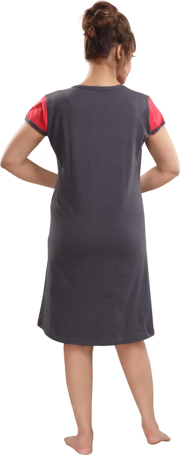 Grey_Cotton_Blend_Printed_Knee_Length_Night_Dress_For_Women