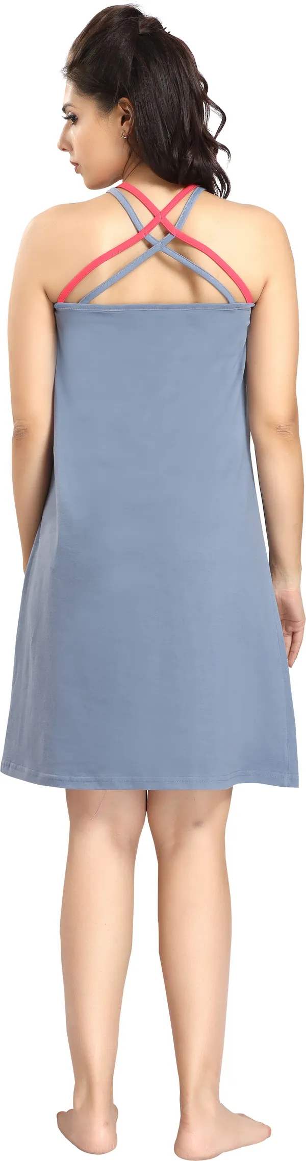 Grey_Cotton_Blend_Printed_Knee_Length_Nighty_For_Women