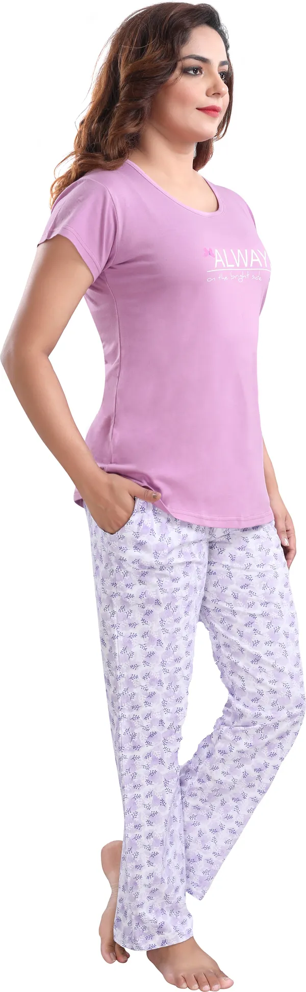 Purple_Cotton_Blend_Printed_Top_&_Pyjama_Set_For_Women