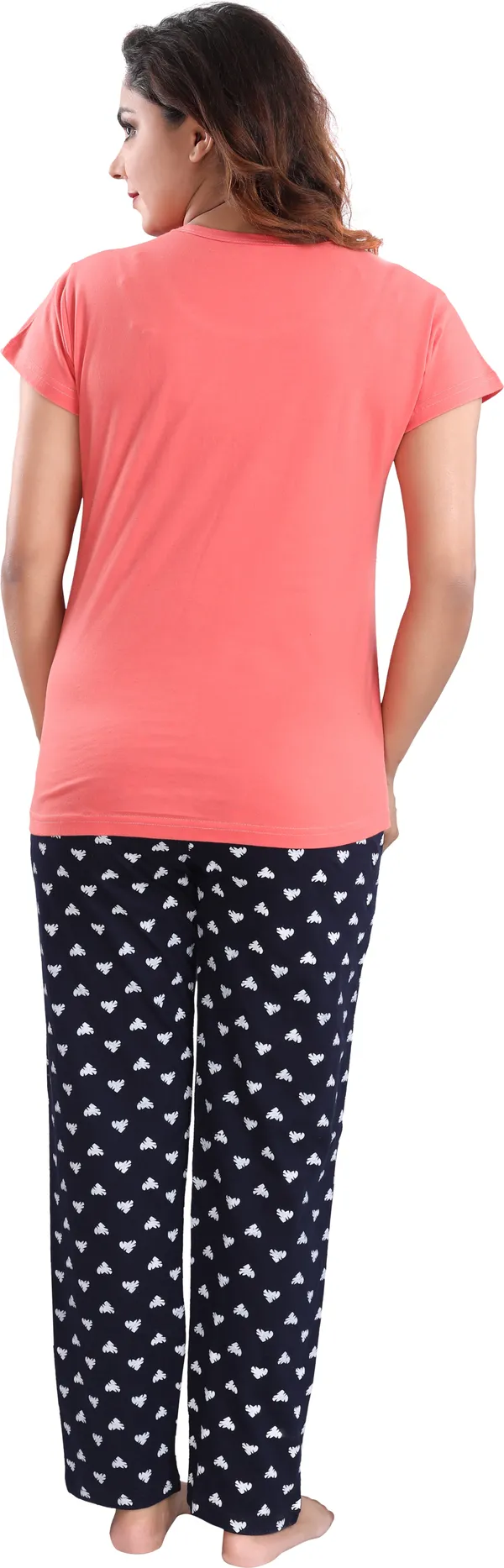 Pink_Cotton_Blend_Printed_Top_&_Pyjama_Set_For_Women