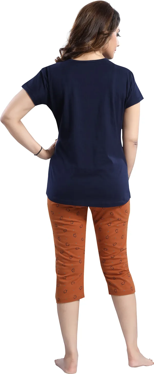 Dark_Blue_Cotton_Blend_Printed_Top_&_Pyjama_Set_For_Women