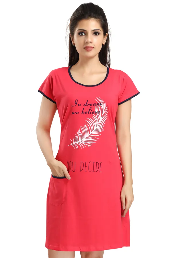 Pink_Cotton_Blend_Printed_Knee_Length_Night_Dress_For_Women