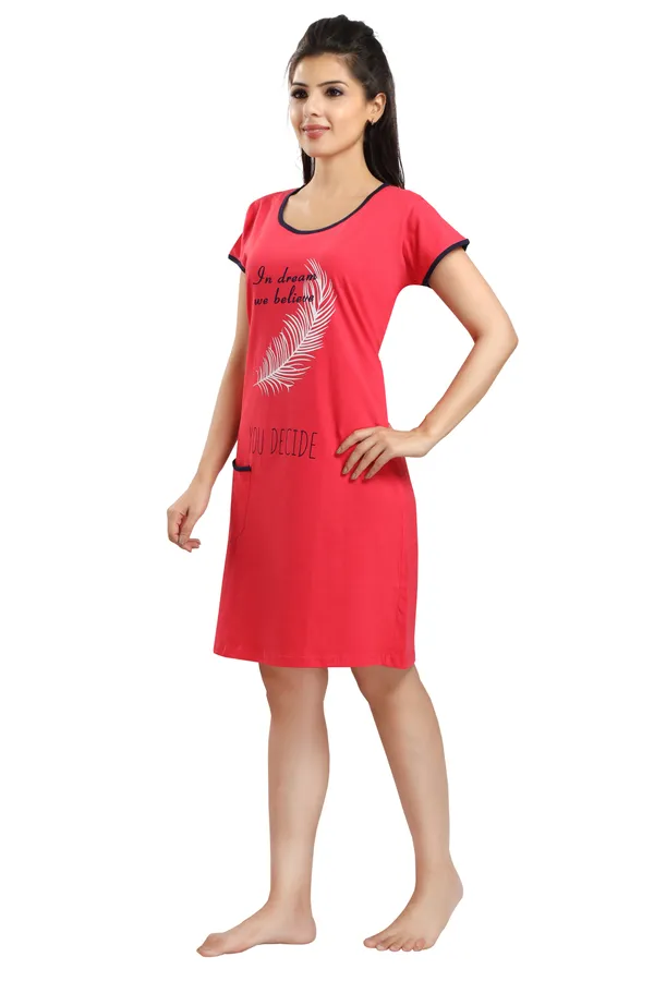 Pink_Cotton_Blend_Printed_Knee_Length_Night_Dress_For_Women
