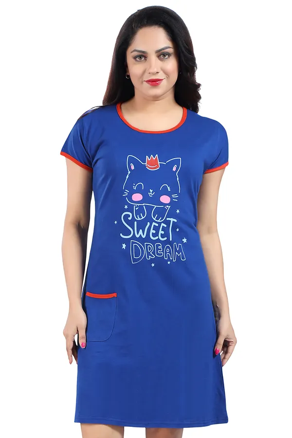 Cotton_Pink_Nighty_For_women