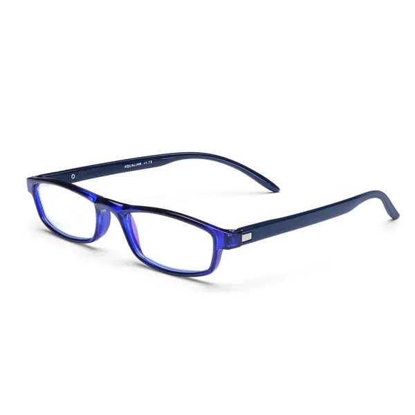 AEC_Slimline1_Full_Rim_Plastic_Reading_Glasses_Frame_BlueRazr_Lenses