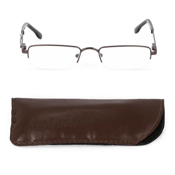 AEC_MetalRead_Rectangle_Half_Rim_Power_Reading_Glasses