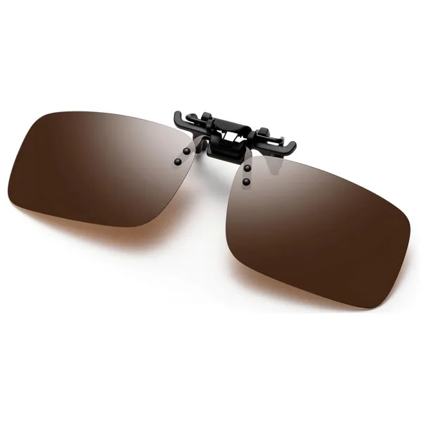 AEC_Shooter_Polarized_Clip-On_Aviator_Driving_Unisex_Sunglasses_Attaches_On_Spectacle_Frame