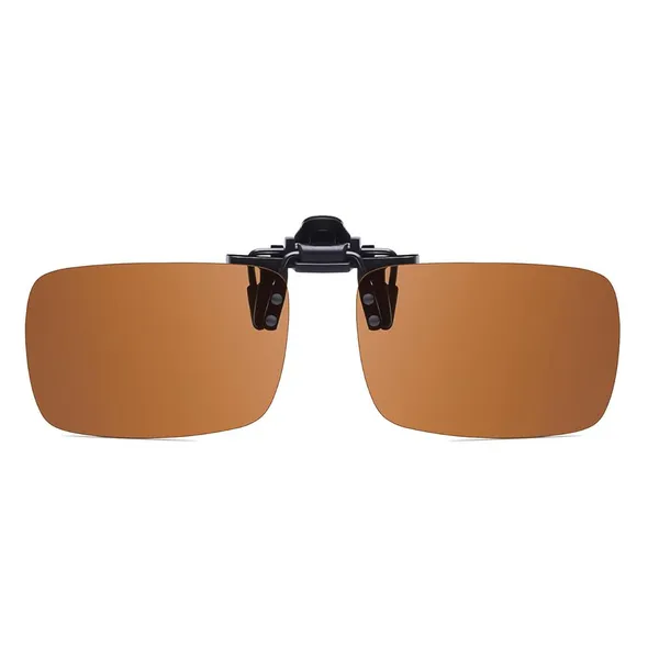 AEC_Shooter_Polarized_Clip-On_Aviator_Driving_Unisex_Sunglasses_Attaches_On_Spectacle_Frame