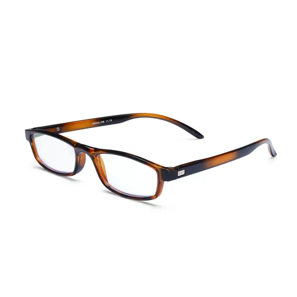 AEC_Slimline1_Full_Rim_Plastic_Reading_Glasses_Frame_BlueRazr_Lenses