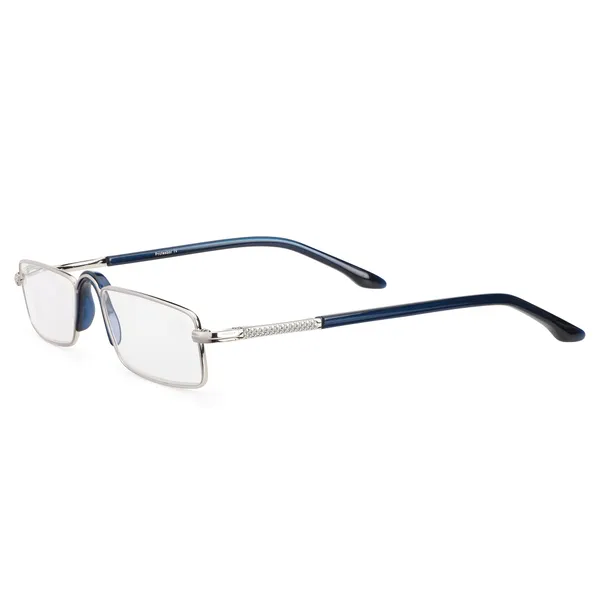 AEC_Slim_Professor_IV_Metal_Full_Rim_Reading_Glasses_With_Soft_Feel_Sleeve_Cover