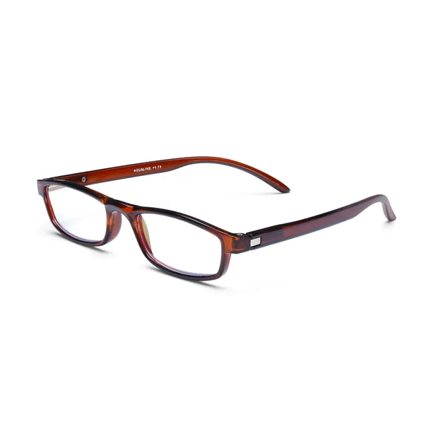 AEC_Slimline1_Full_Rim_Plastic_Reading_Glasses_Frame_BlueRazr_Lenses