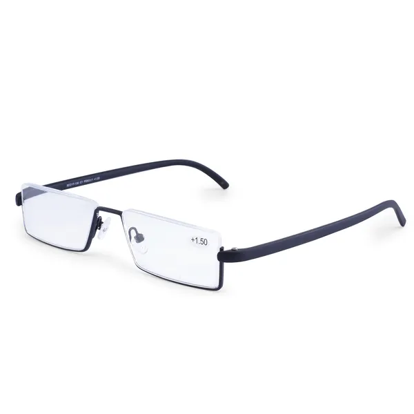 AEC_Executive1_Designer_Portable_Semi-Rimless_Reading_Glasses_Lightweight,_Flexible,_with_Easy_Slide_Flip_Case