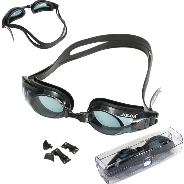 AEC_JieJia_Rx_Powered_Swimming_Goggle_UV_Protection,_Anti-Fog_Slip_Resistant__With_Earplugs