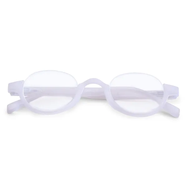 AEC_Librarian6_Round_Semi_Rimless_Plastic_Reading_Glasses_Comfortable_And_Durable_Frames_|_Clear_Vision_for_Reading_|_Stylish_Design