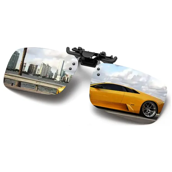AEC_Shooter_Polarized_Clip-On_Aviator_Driving_Unisex_Sunglasses_Attaches_On_Spectacle_Frame