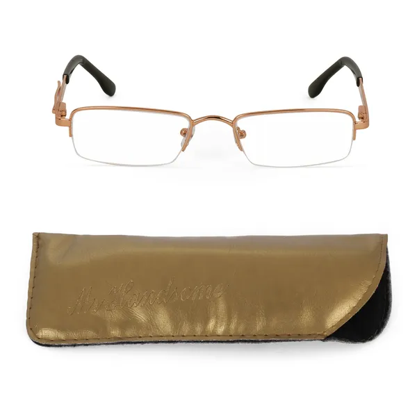 AEC_MetalRead_Rectangle_Half_Rim_Power_Reading_Glasses