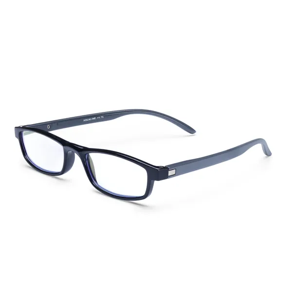 AEC_Slimline1_Full_Rim_Plastic_Reading_Glasses_Frame_BlueRazr_Lenses