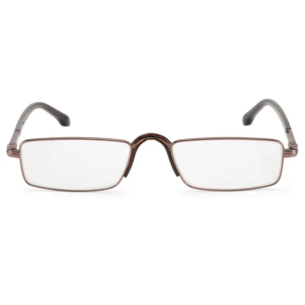 AEC_Slim_Professor_IV_Metal_Full_Rim_Reading_Glasses_With_Soft_Feel_Sleeve_Cover