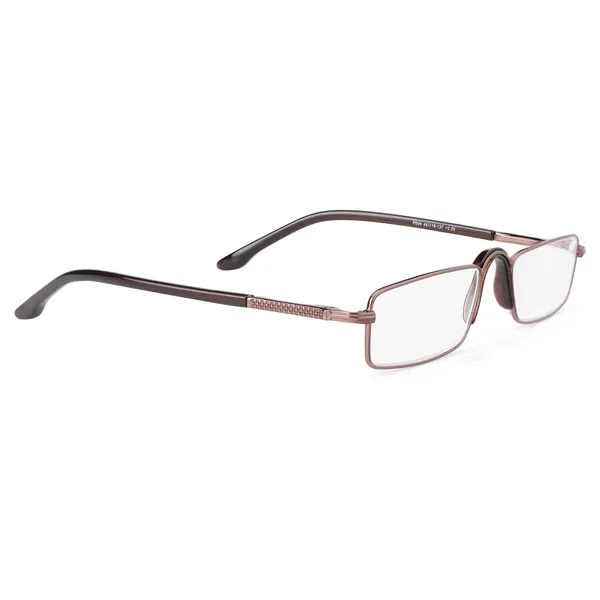 AEC_Slim_Professor_IV_Metal_Full_Rim_Reading_Glasses_With_Soft_Feel_Sleeve_Cover