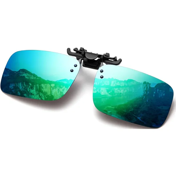 Circlekart AEC Shooter Polarized Clip-On Aviator Driving Unisex Sunglasses  Attaches On Spectacle Frame Price in India Buy Circlekart AEC Shooter