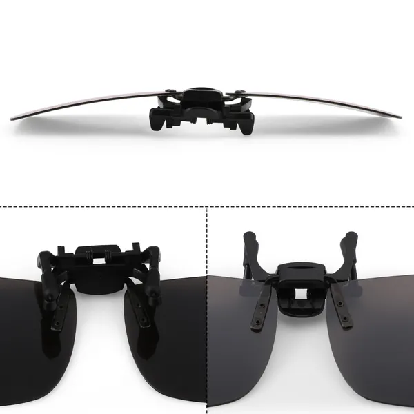 AEC_Shooter_Polarized_Clip-On_Aviator_Driving_Unisex_Sunglasses_Attaches_On_Spectacle_Frame