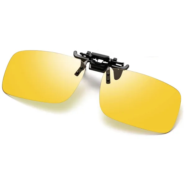 AEC_Shooter_Polarized_Clip-On_Aviator_Driving_Unisex_Sunglasses_Attaches_On_Spectacle_Frame