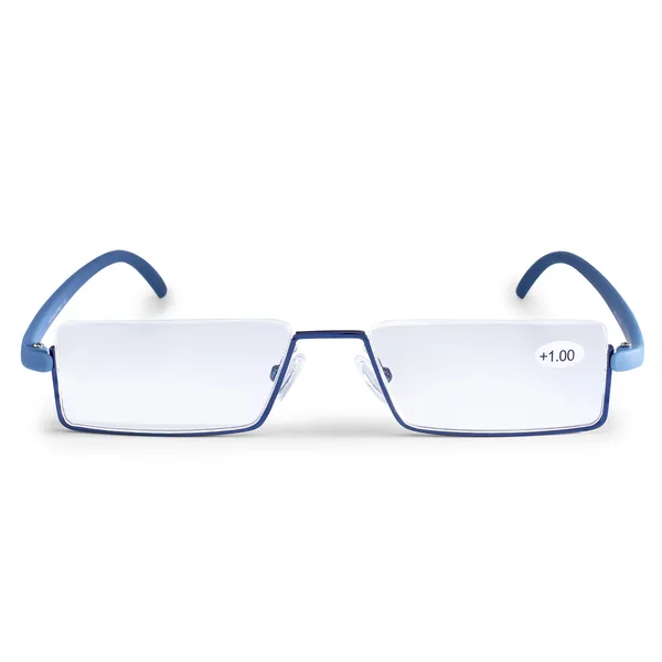 AEC_Executive1_Designer_Portable_Semi-Rimless_Reading_Glasses_Lightweight,_Flexible,_with_Easy_Slide_Flip_Case