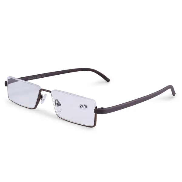 AEC_Executive1_Designer_Portable_Semi-Rimless_Reading_Glasses_Lightweight,_Flexible,_with_Easy_Slide_Flip_Case
