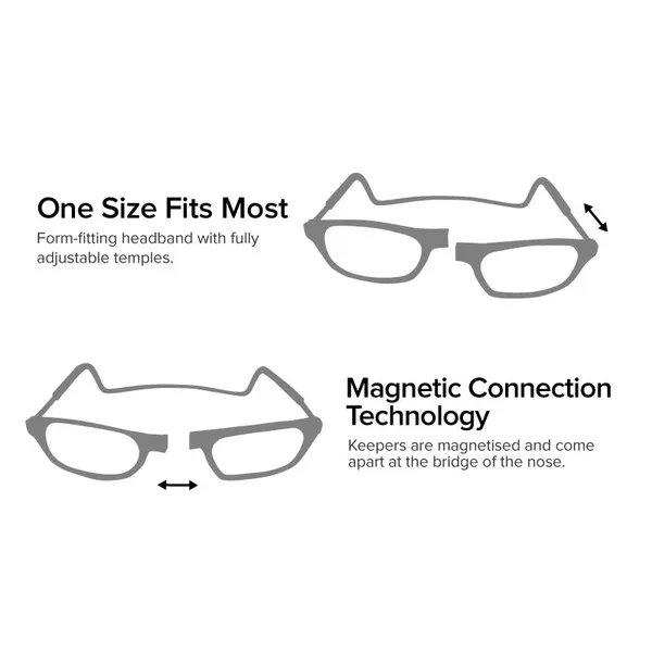 AEC_Easyflex_Magnetic_Rectangular_Reading_TPU_Adjustable_Eyeglasses